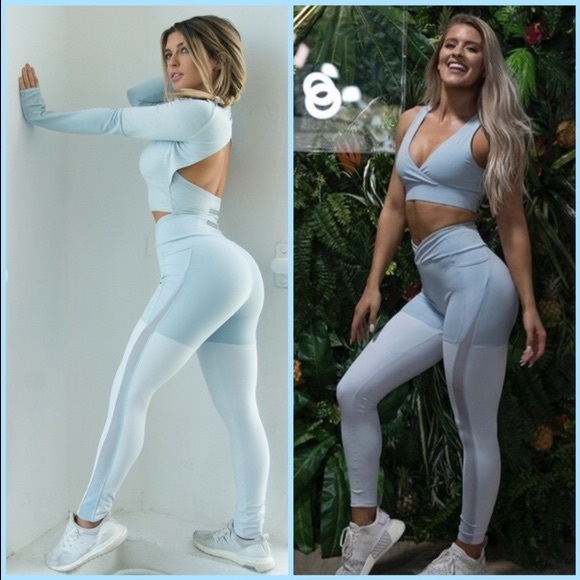 Nikki B Season 2 dynamic legging dusk blue size L - Picture 8 of 8